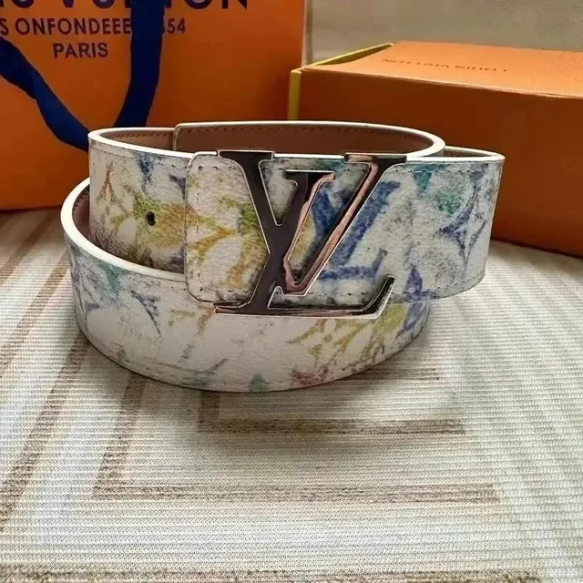 Louis Vuitton LV Belt Multicolor Monogram Print