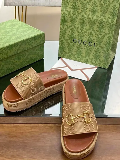 Gucci Horsebit Slide GG Web
