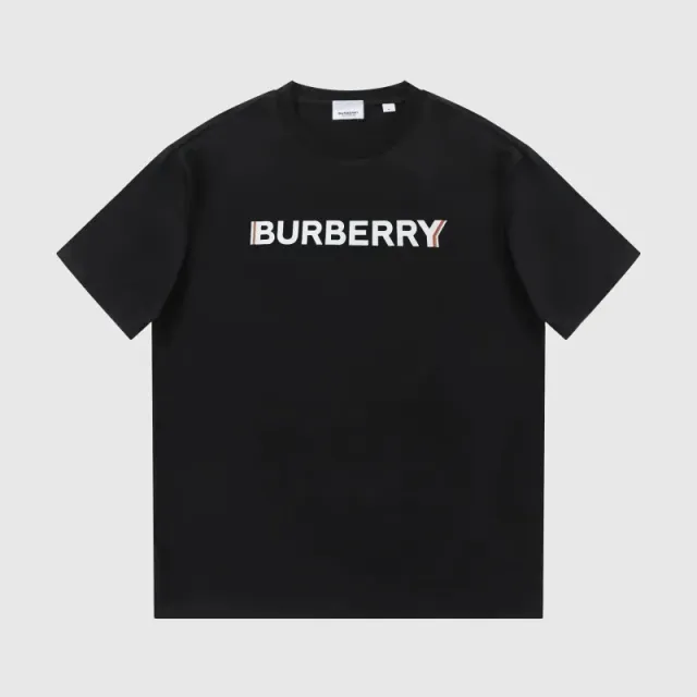 Burberry Logo T-Shirt Classic Stripe Logo