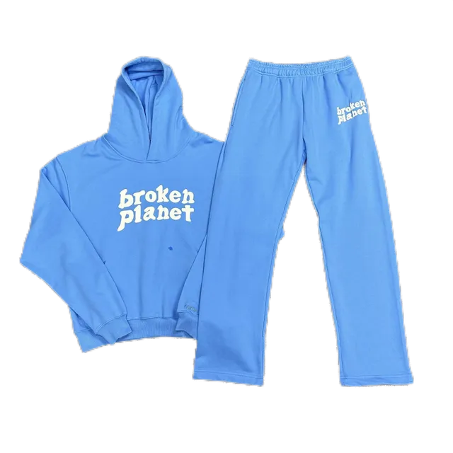 Hoodie and Joggers Set Broken Planet Logo