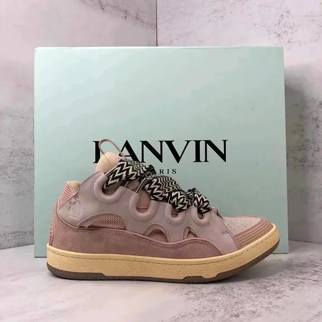 Lanvin Runner Sneaker Zigzag Lace