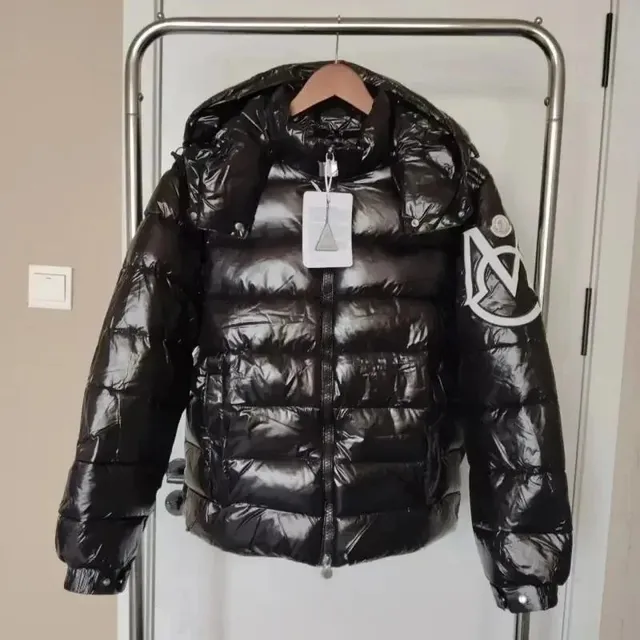 Moncler Down Jacket Glossy Quilted