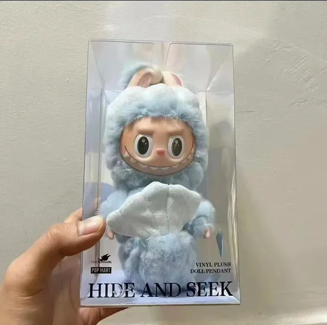 Pop Mart × Labubu Vinyl Plush Doll Pendant Hide and Seek