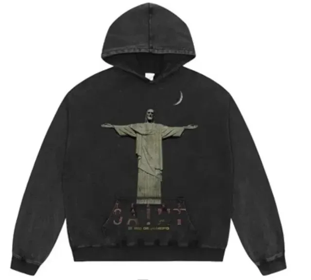 Saint Michael Hoodie Christ the Redeemer Print