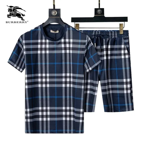 Burberry Checkered Set Classic Navy Check