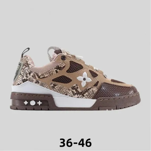 Louis Vuitton LV Trainer Snake Print