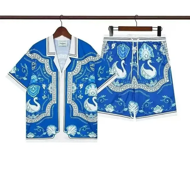 Casablanca Swan Print Set Baroque Swan