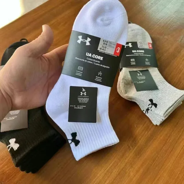 Under Armour UA Core Cotton Quarter 3-Pack