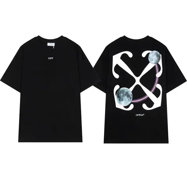 Off-White Graphic T-Shirt Moon Arrows