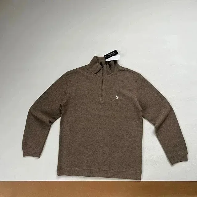 Polo Ralph Lauren Quarter-Zip Pullover Heather Brown