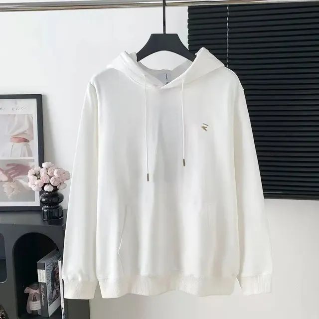 Hooded Sweatshirt Minimal Embroidery