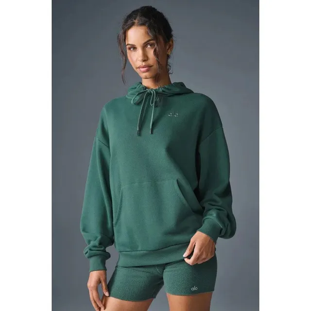 Lululemon Scuba Hoodie Deep Green