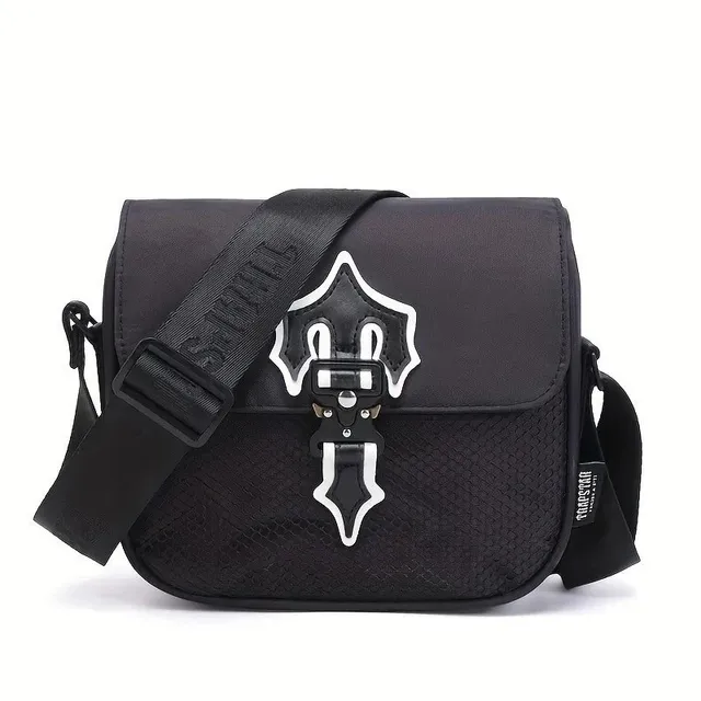 Chrome Hearts Crossbody Bag Snake Print with Cross Lock
