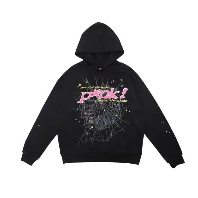 Sp5der Hoodie Spider Web Graphic