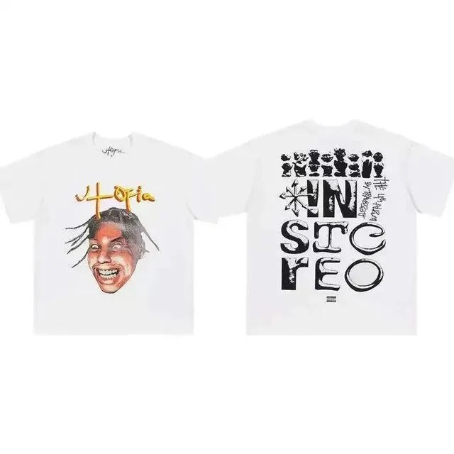 Travis Scott Graphic T-Shirt Cactus Jack Print