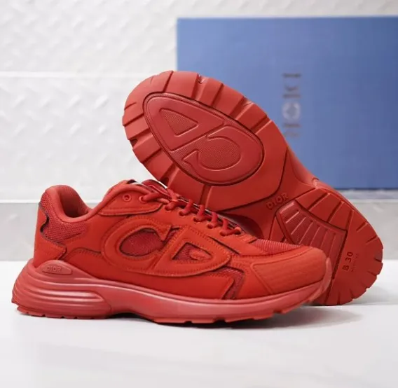 Dior B22 Monogram Red
