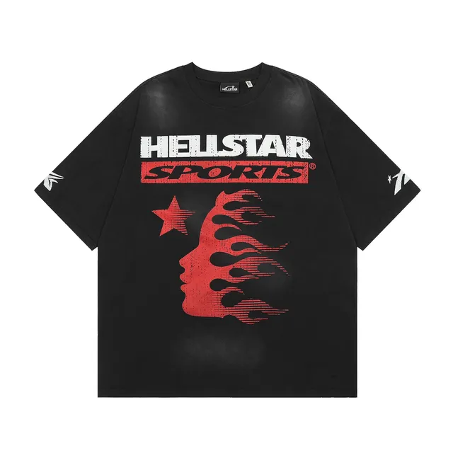 Hellstar Sports Graphic Tee Flame Logo