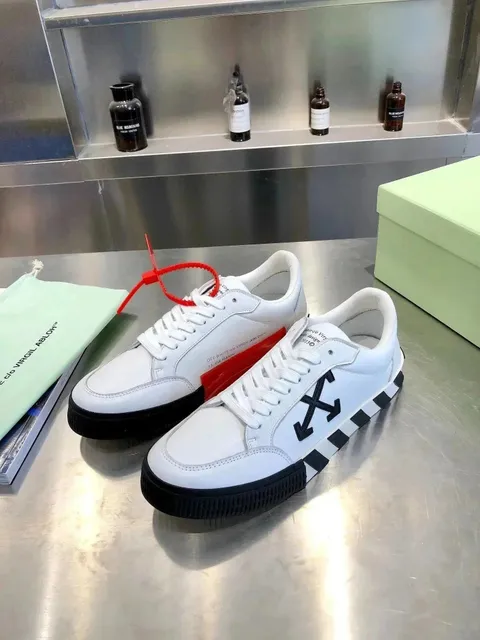 Off-White Low Vulcanized Sneaker Industrial Belt Strap