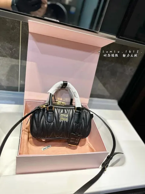 Miu Miu Cassette Quilted Leather