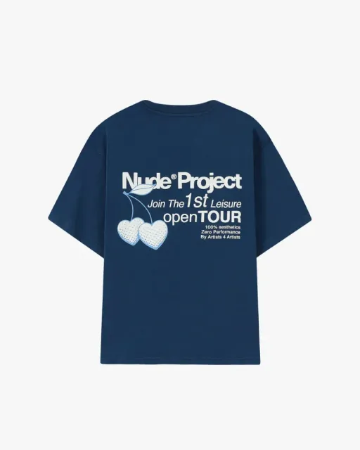 Nude Project Graphic Tee Cherry Print