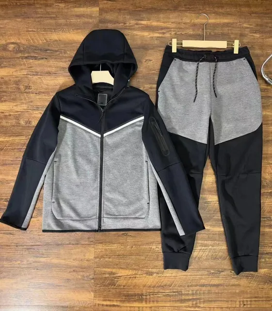 Nike Tech Fleece Hoodie and Joggers Colorblock