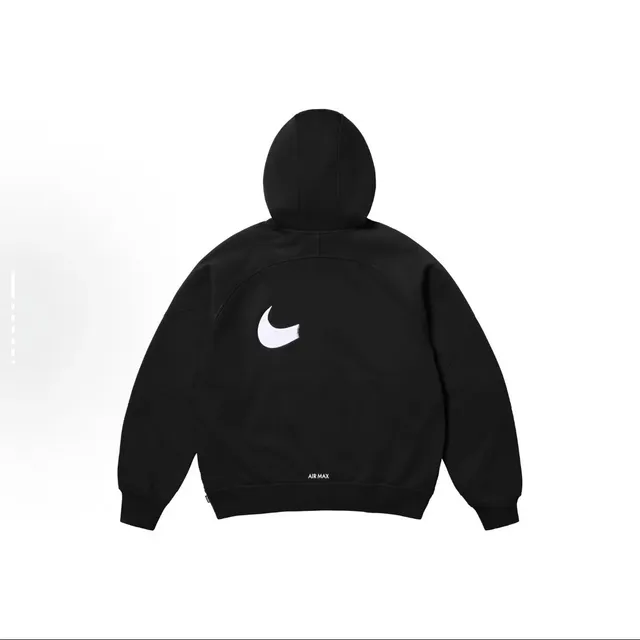 Nike Air Max Hoodie Black with White Swoosh