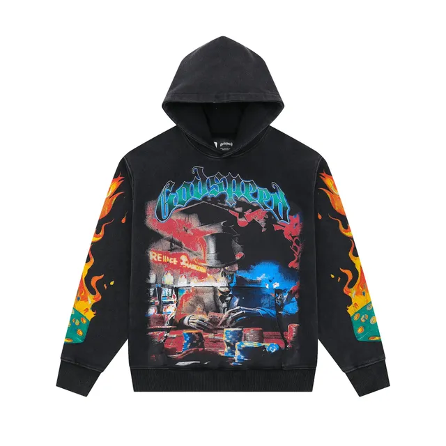 Hoodie Godspeed Casino Graphic