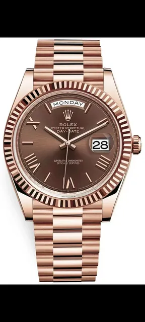 Rolex Oyster Perpetual Day-Date Chocolate Dial