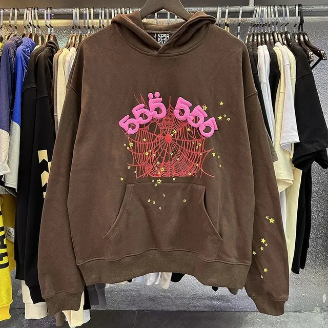 Sp5der Hoodie Spiderweb Graphic