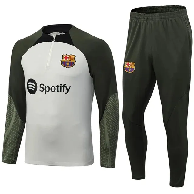 FC Barcelona Training Set Spotify Sponsorship