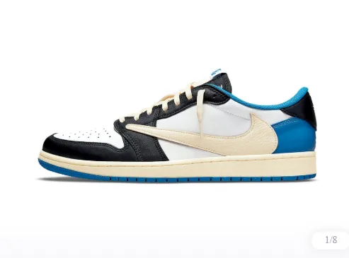 AJ1闪电倒钩低帮DM7866-140