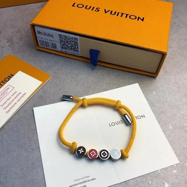 Louis Vuitton Multiple Damier H.P. Bracelet Monogram Beads