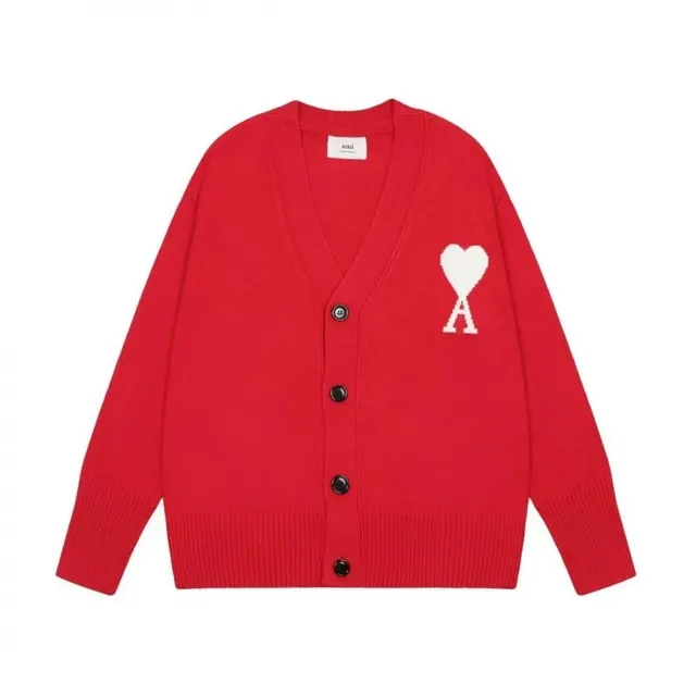 Amiri Cardigan Heart Logo