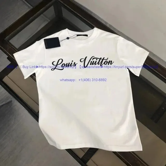 T-Shirt Louis Vuitton Script Logo