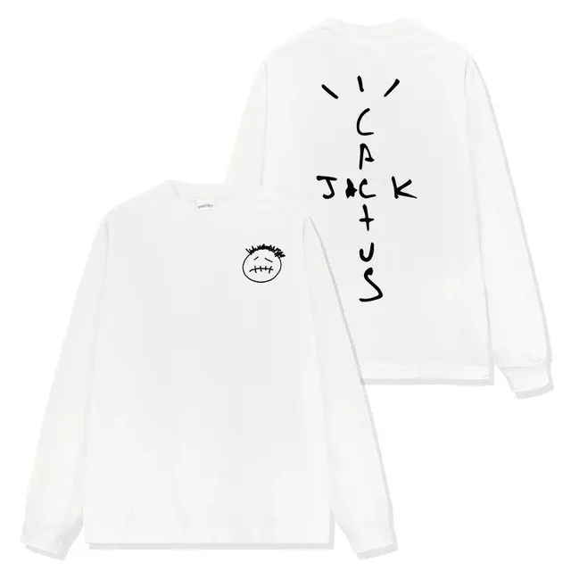 Travis Scott Long Sleeve Tee Cactus Jack Face