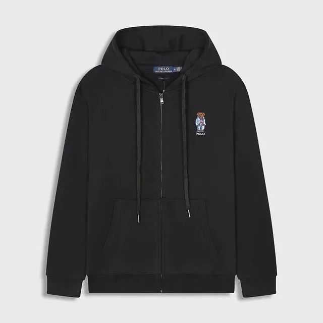 Polo Ralph Lauren Zip-Up Hoodie Polo Bear Embroidery
