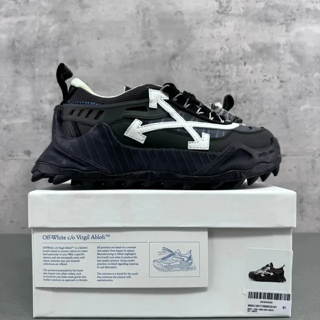Off-White ODSY-1000 Dark Grey White