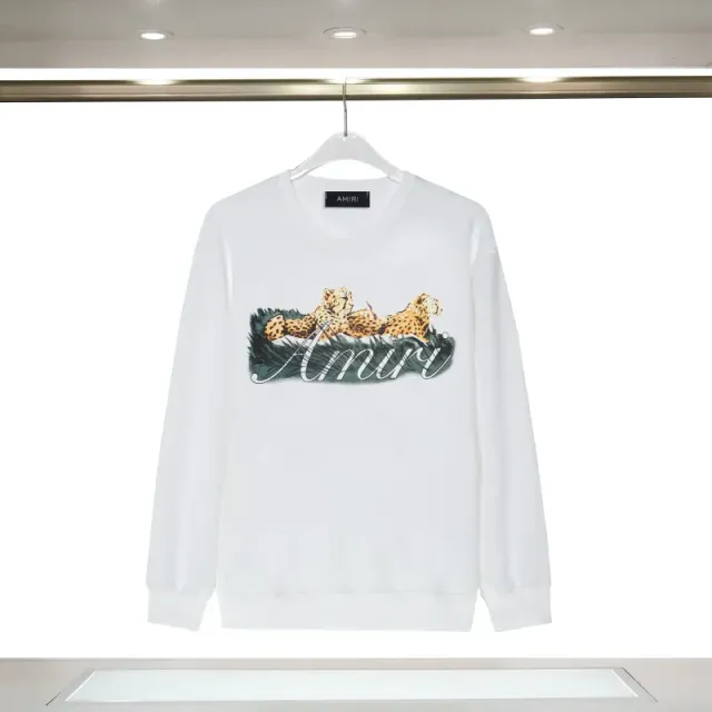 Amiri Cheetah Graphic Sweatshirt Cheetah Print