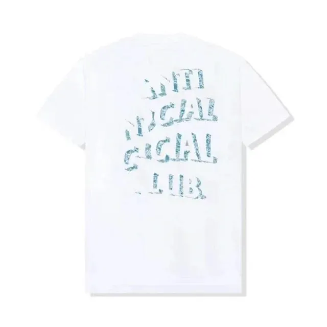 Anti Social Social Club Graphic Tee Distressed Logo Print