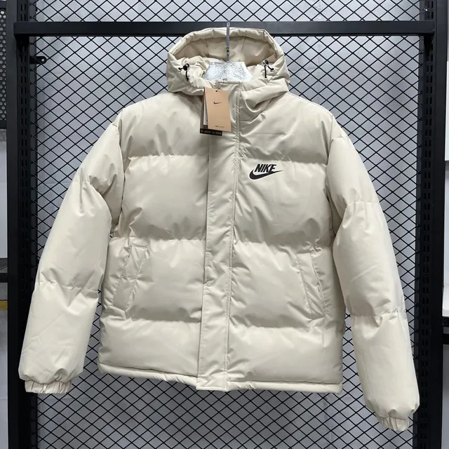 Nike Puffer Jacket Oatmeal