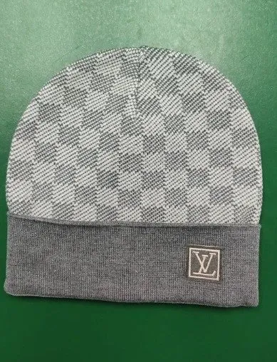 Louis Vuitton Checkerboard Beanie Damier Graphite