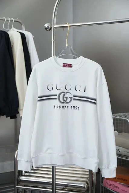 Gucci Crewneck Sweatshirt GG Logo Stripe
