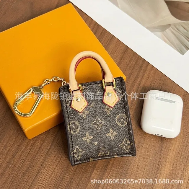 Louis Vuitton Mini Bag Charm Monogram Canvas