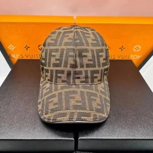 Fendi Baseball Cap FF Logo Monogram