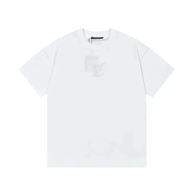 Louis Vuitton T-Shirt Crystal LV Logo