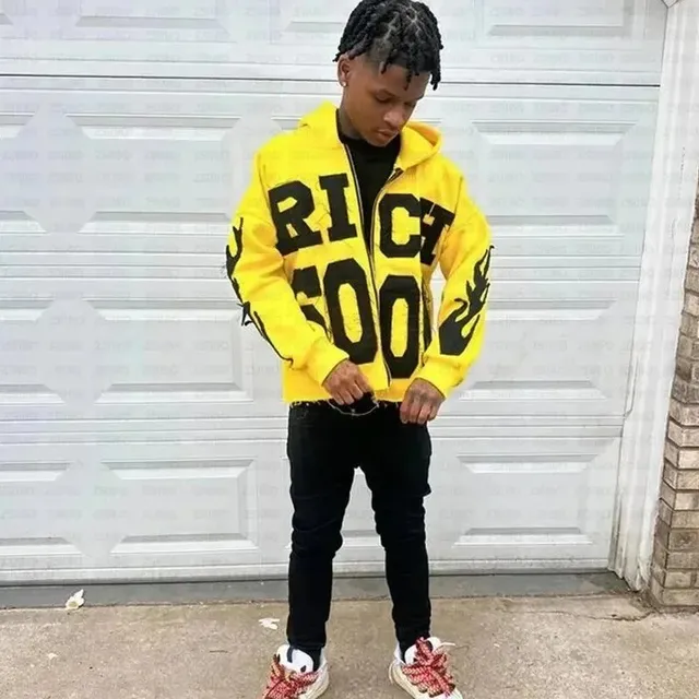 Rich Soon Zip-Up Hoodie Rich 500 Flame