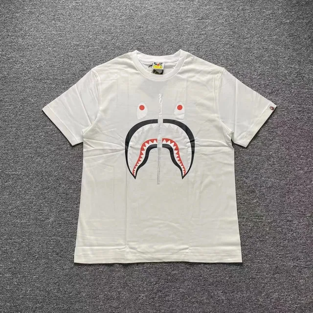 BAPE Shark Tee Zipper Shark Face