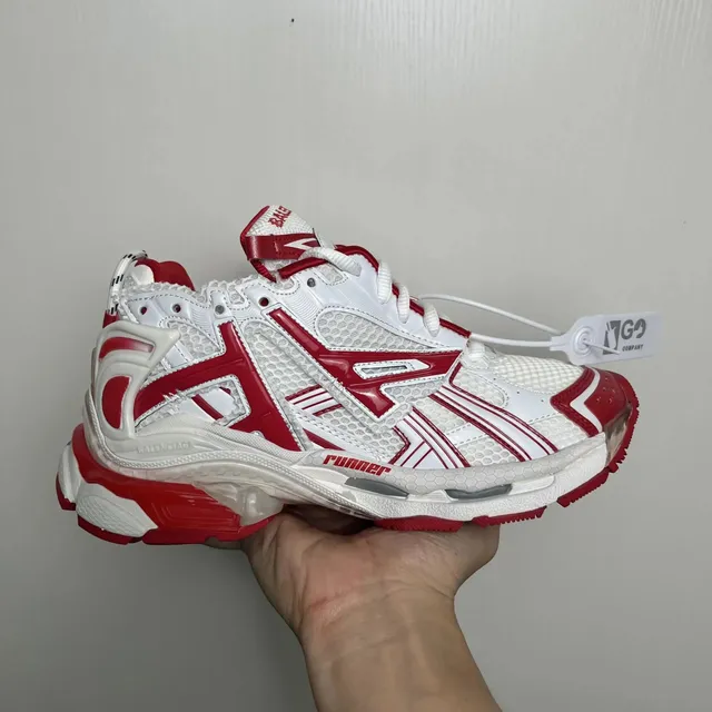 Balenciaga Speed Trainer White Red