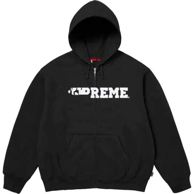 Supreme Zip-Up Hoodie Box Logo