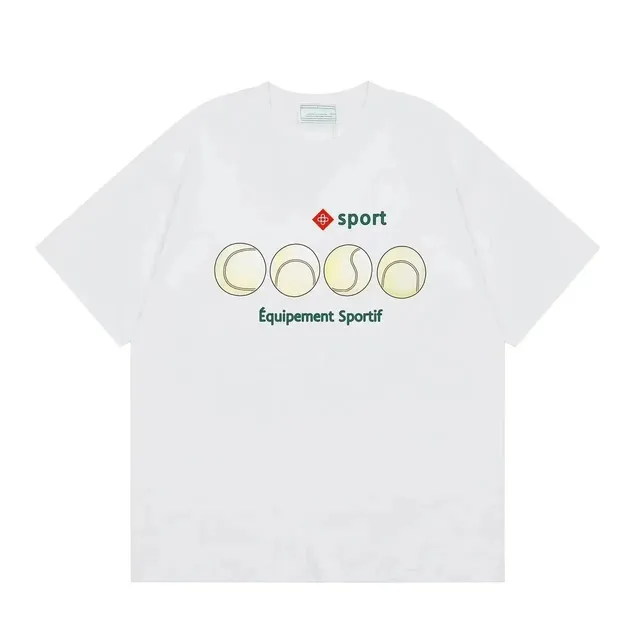 Casablanca T-Shirt Équipement Sportif Graphic